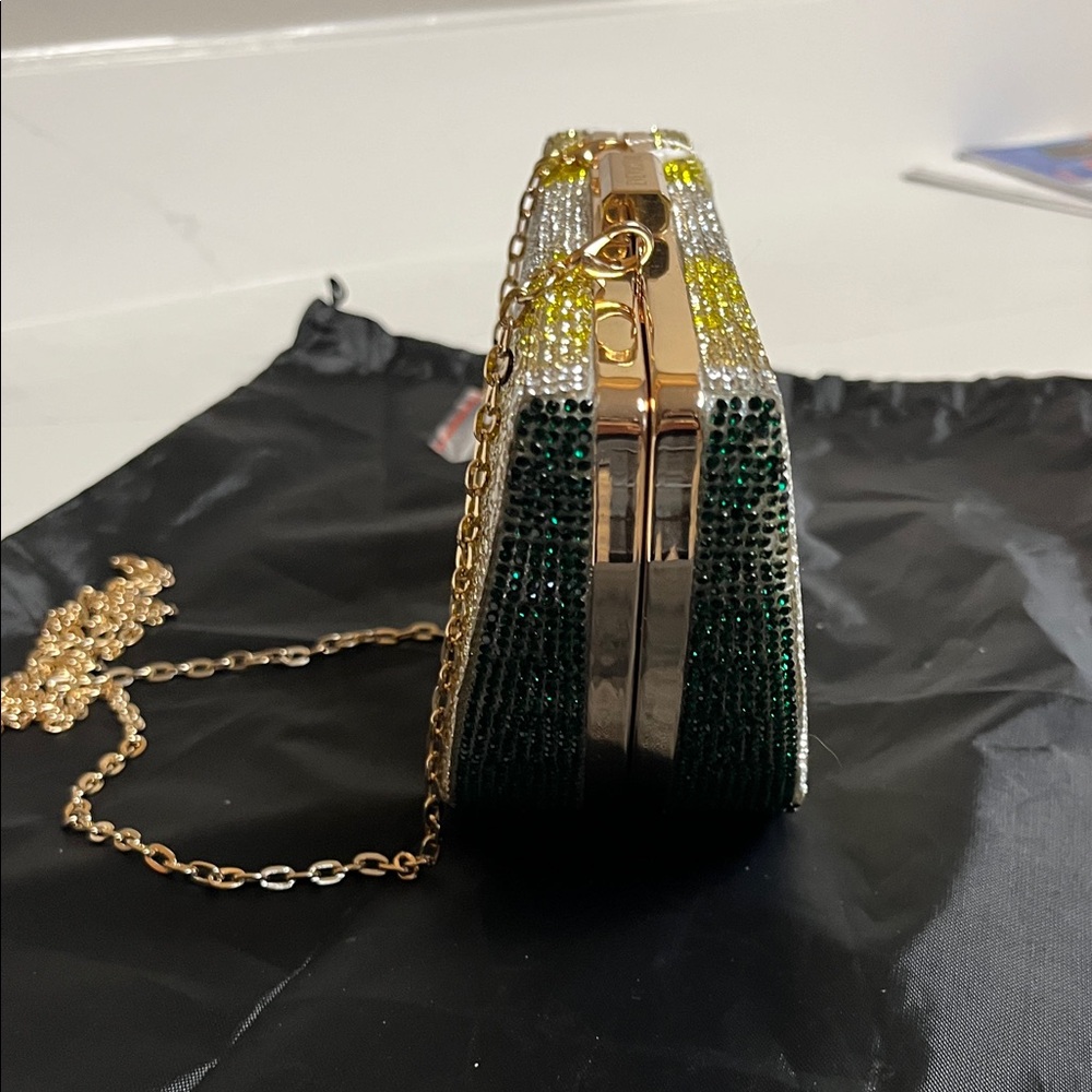 EVEVICTOR  Watermelon Slice Shape Crystal Clutch - Picture 12 of 14